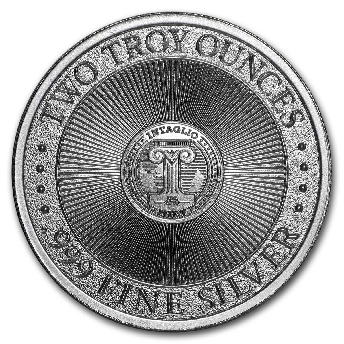 2 oz Silver High Relief Round - Molon Labe (Type 2)