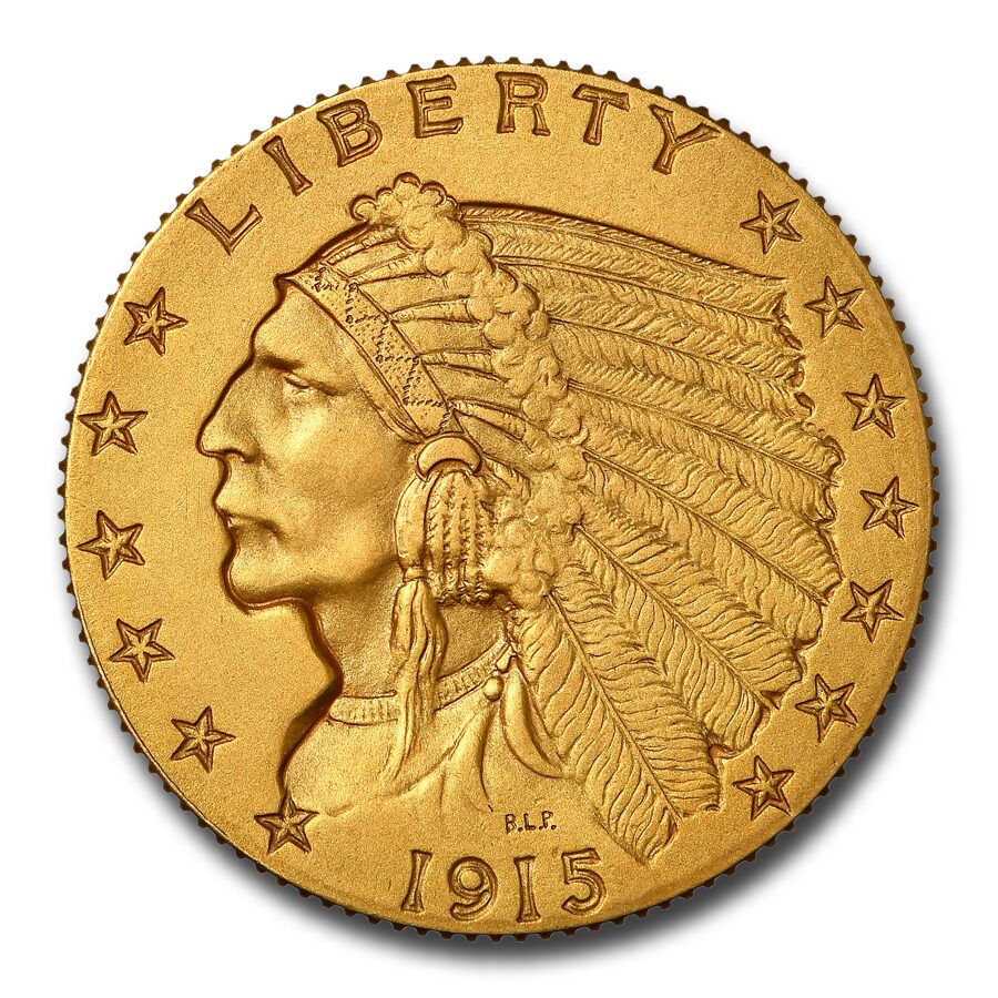 1915 $2.50 Indian Gold Quarter Eagle PF-67 NGC