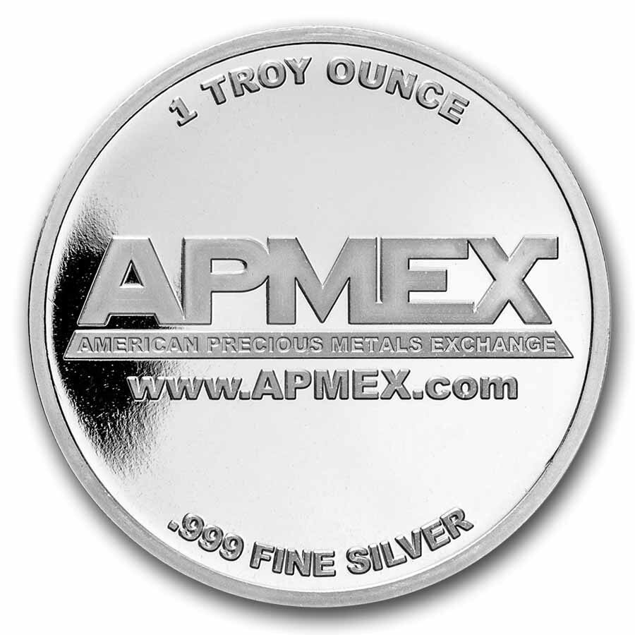 2026 1 oz Silver Colorized Round - APMEX (Birthday Balloons)