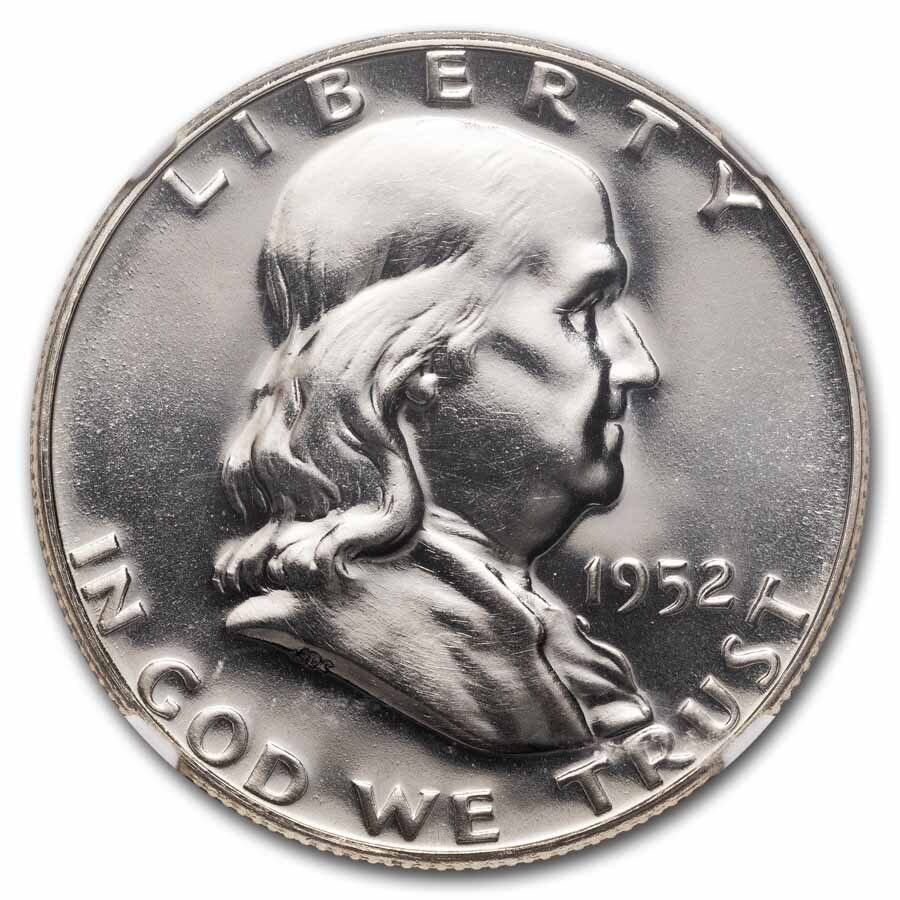 1952 Franklin Half Dollar PF-66 NGC