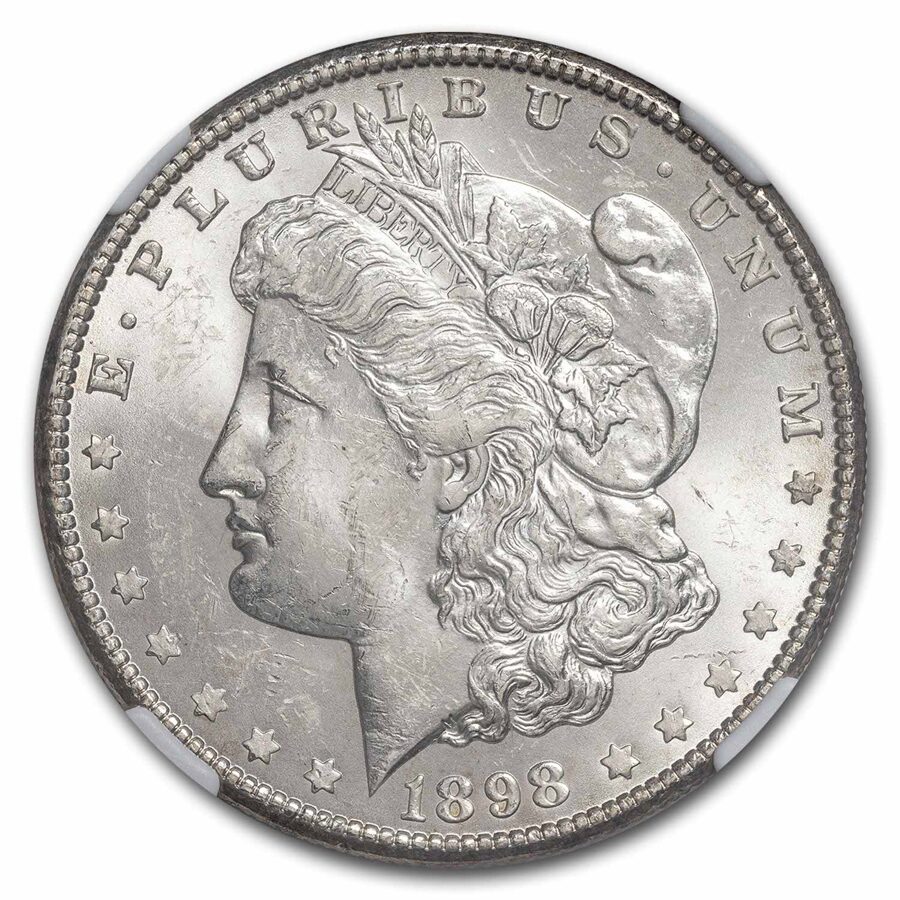 1898-O Morgan Dollar MS-62 NGC