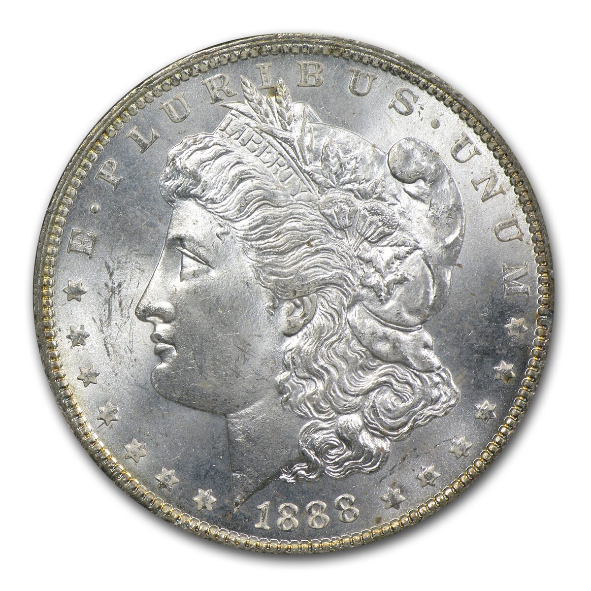 1878-1904 Morgan Dollars MS-63 NGC (Toned, Obv/Rev)