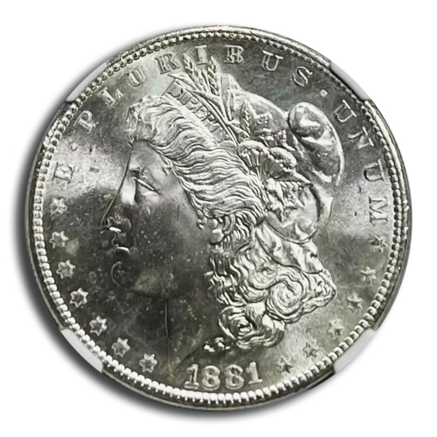 1881-S Morgan Dollar MS-67 NGC