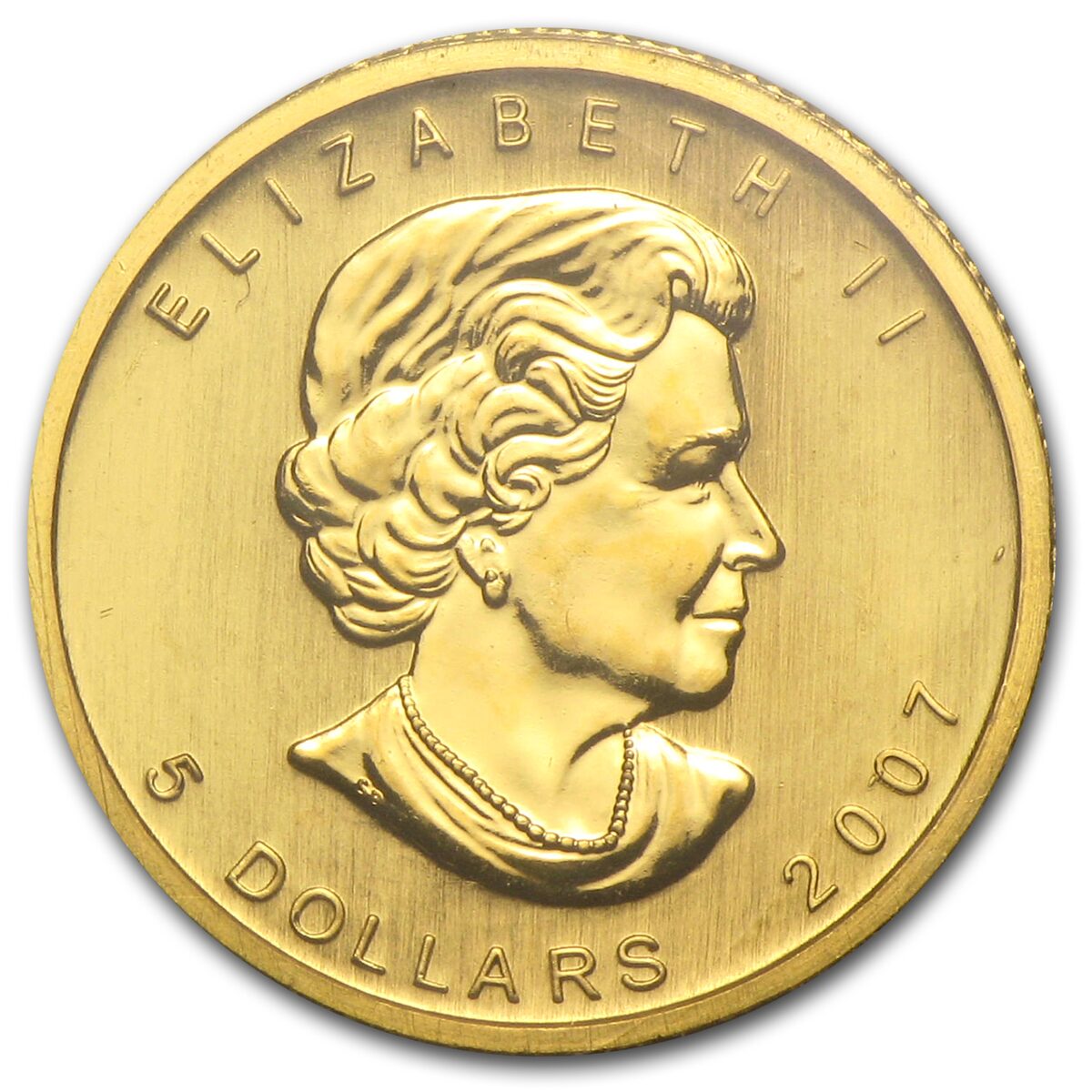 2007 Canada 1/10 oz Gold Maple Leaf BU