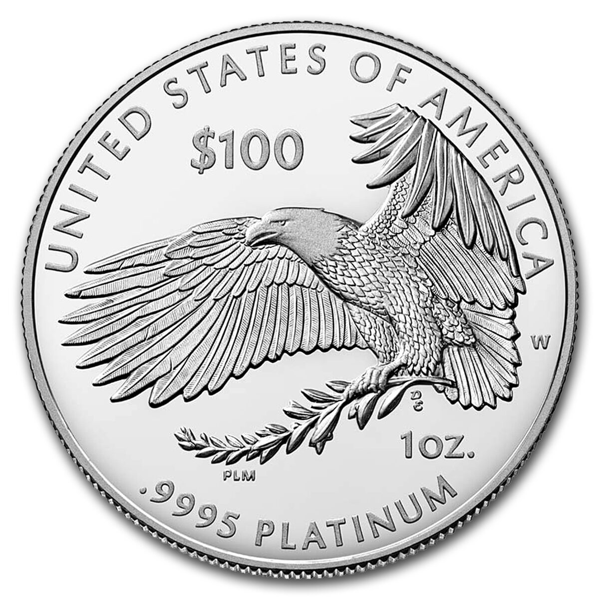 2019-W 1 oz Proof American Platinum Eagle (w/Box & COA)