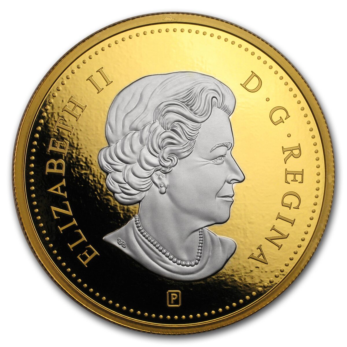 2019 Canada 5 oz Ag $1 Big Coin Series Bluenose (10-Cent Coin)