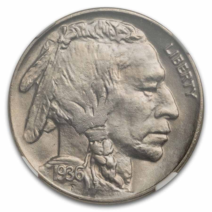 1936 Buffalo Nickel MS-67 NGC