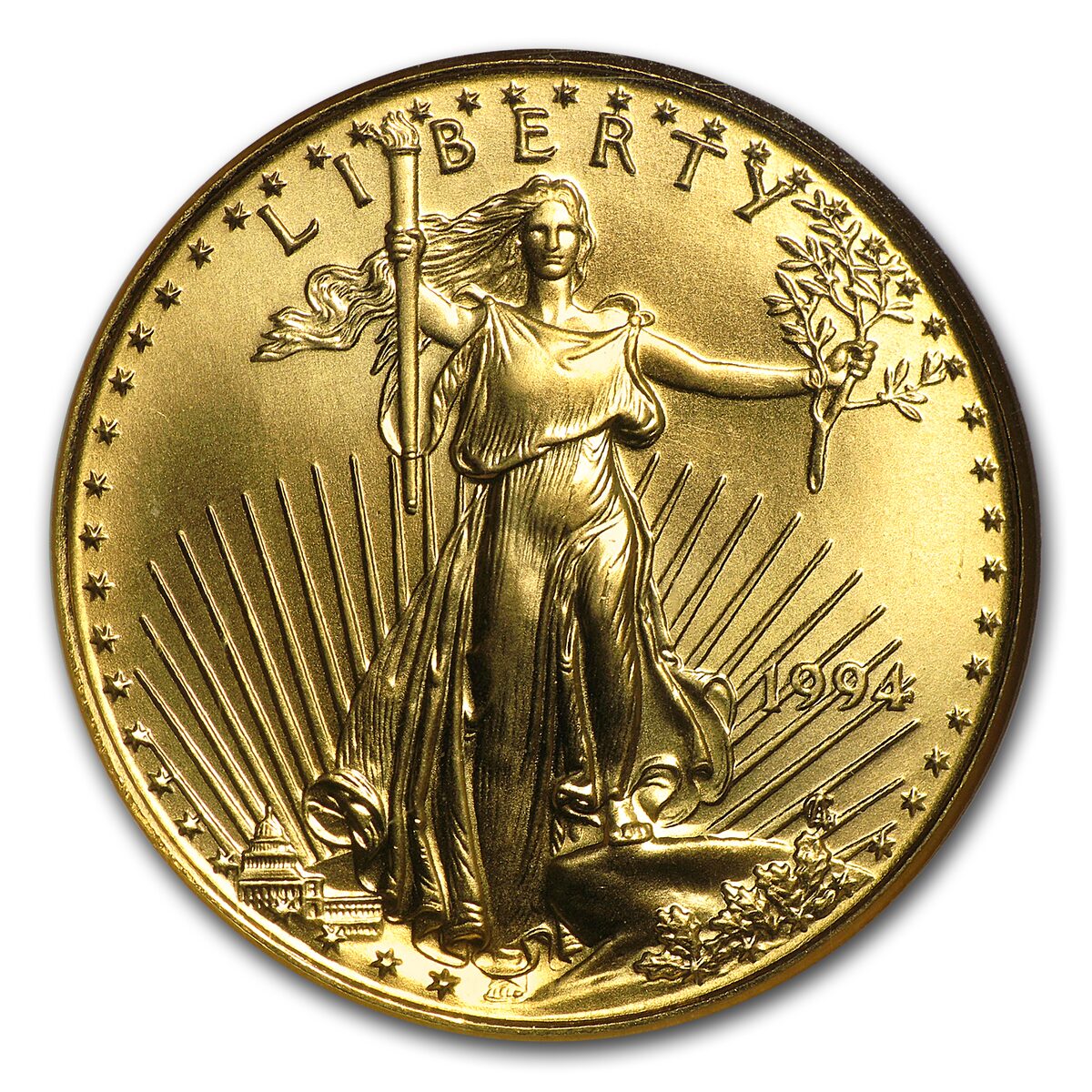 1994 1/2 oz American Gold Eagle MS-69 NGC