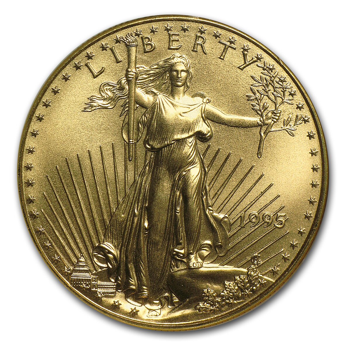 1995 1 oz American Gold Eagle MS-70 NGC