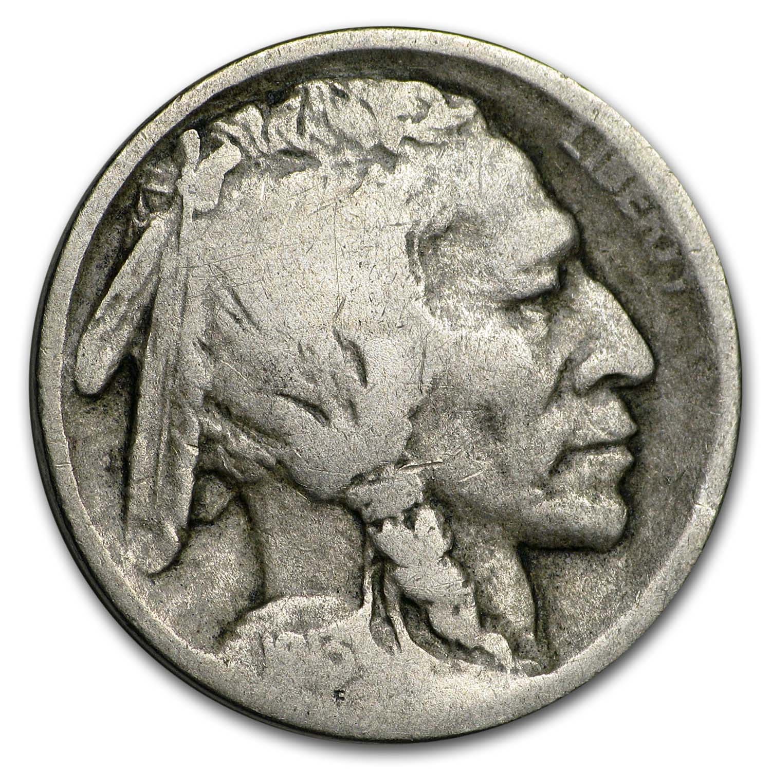 1913-S Type-I Buffalo Nickel Good