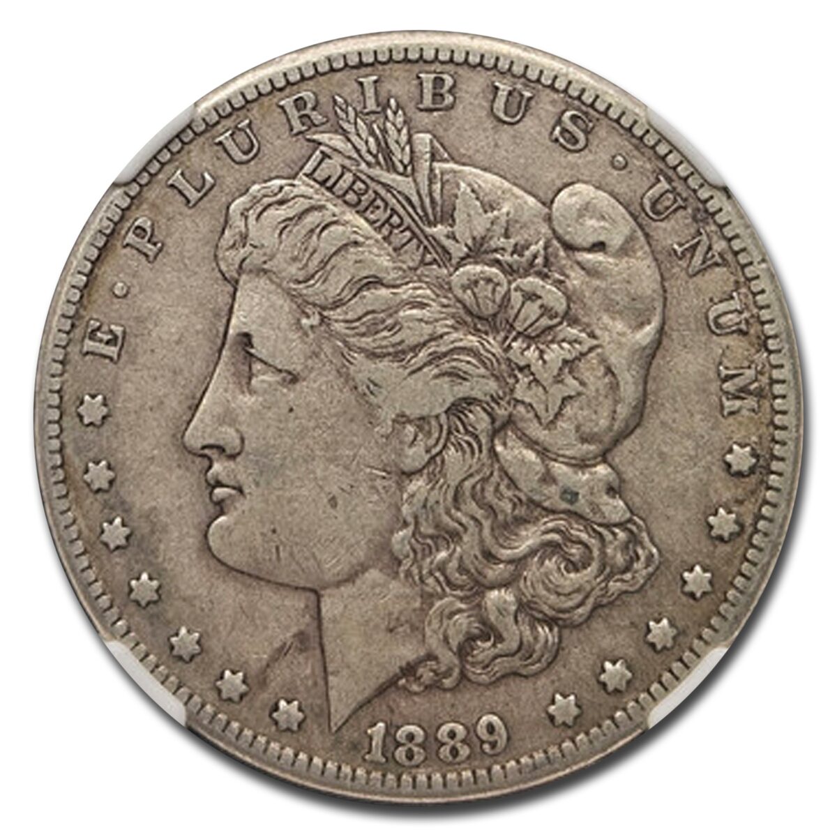 1889-CC Morgan Dollar VF-35 NGC