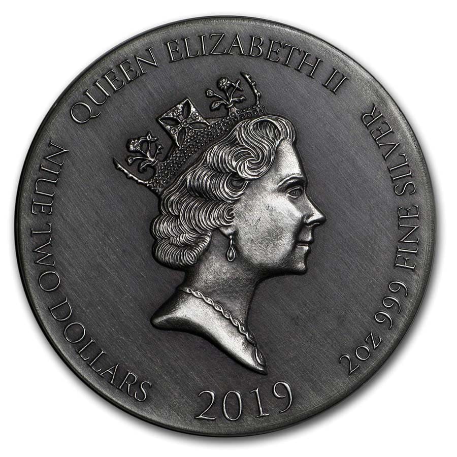 2019 2 oz Silver Coin - Biblical Series (Firstborn Slain)
