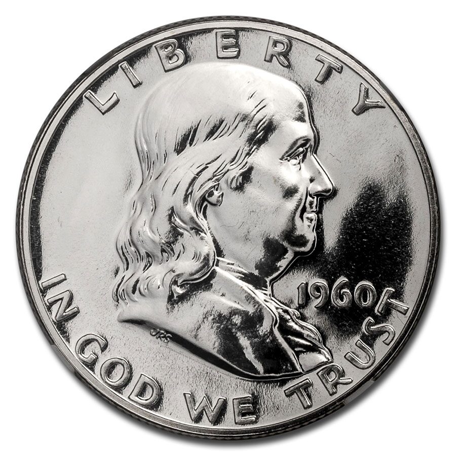 1960 Franklin Half Dollar PF-67 NGC