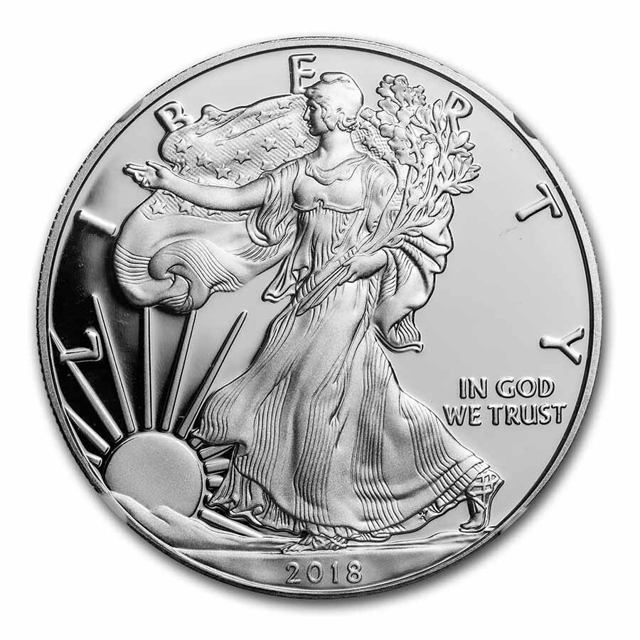 2018-S Proof American Silver Eagle PF-70 NGC
