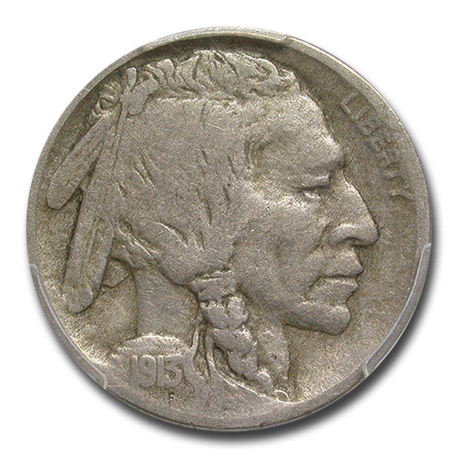 1913-D Buffalo Nickel Type-II F-12 PCGS