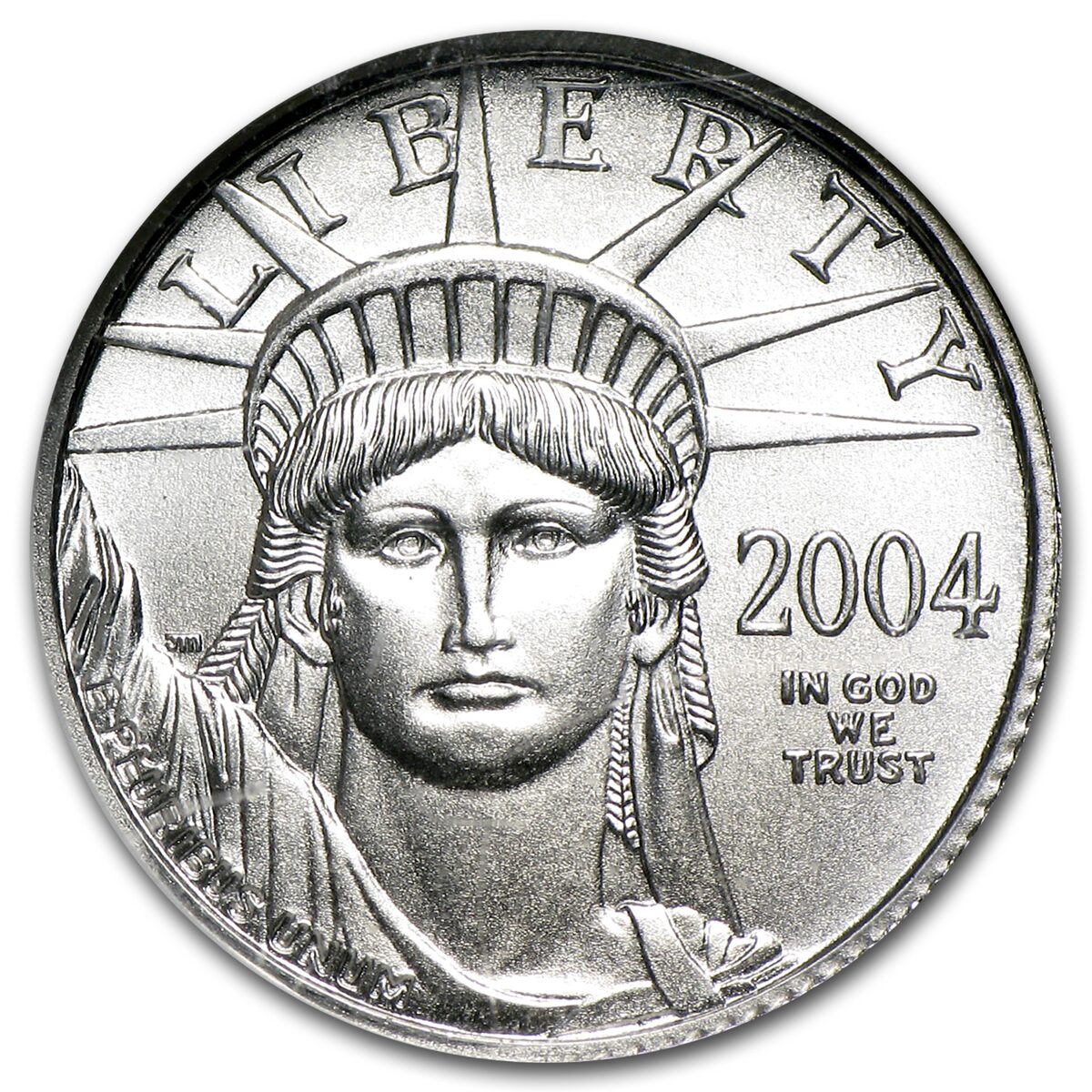 2004 1/10 oz American Platinum Eagle MS-70 NGC