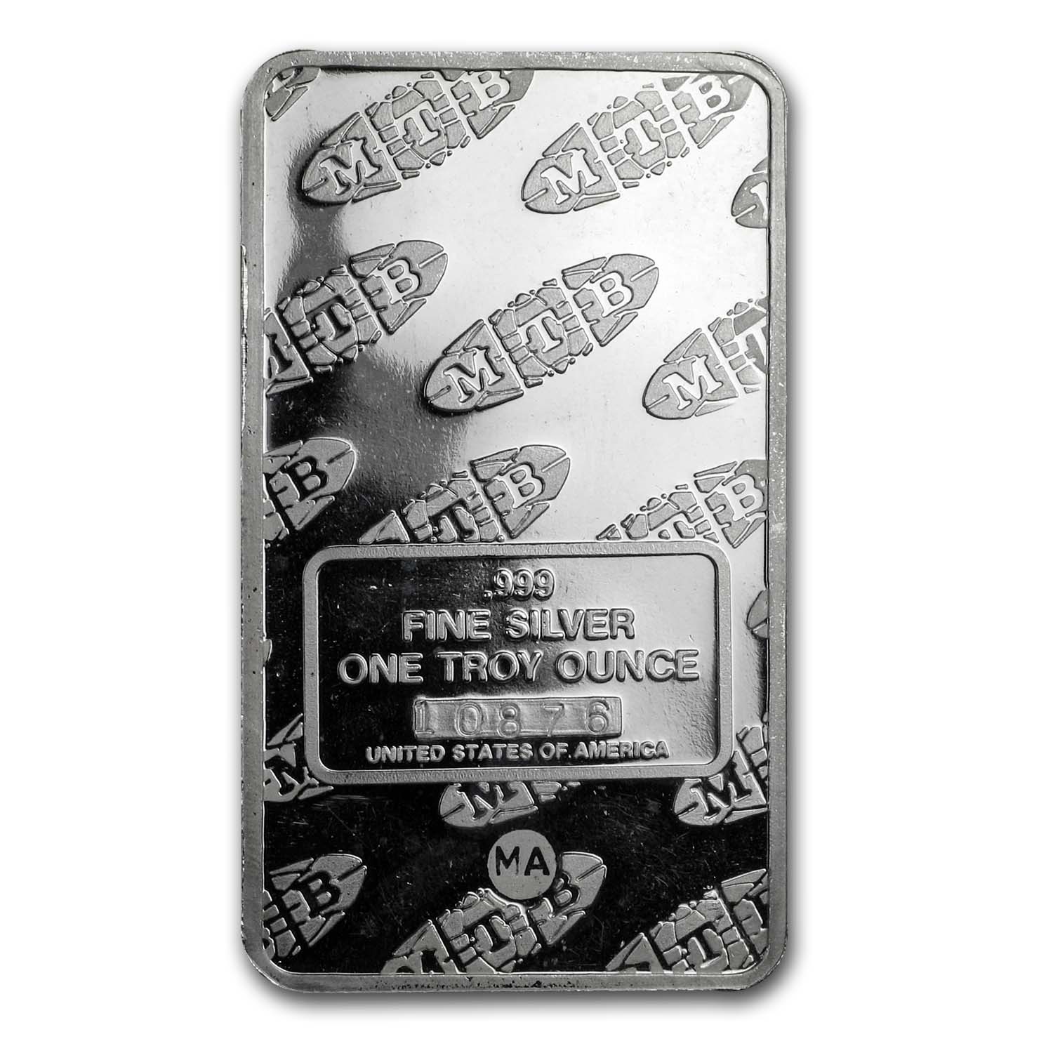 1 oz Silver Bar - Statue of Liberty (MTB, MA)