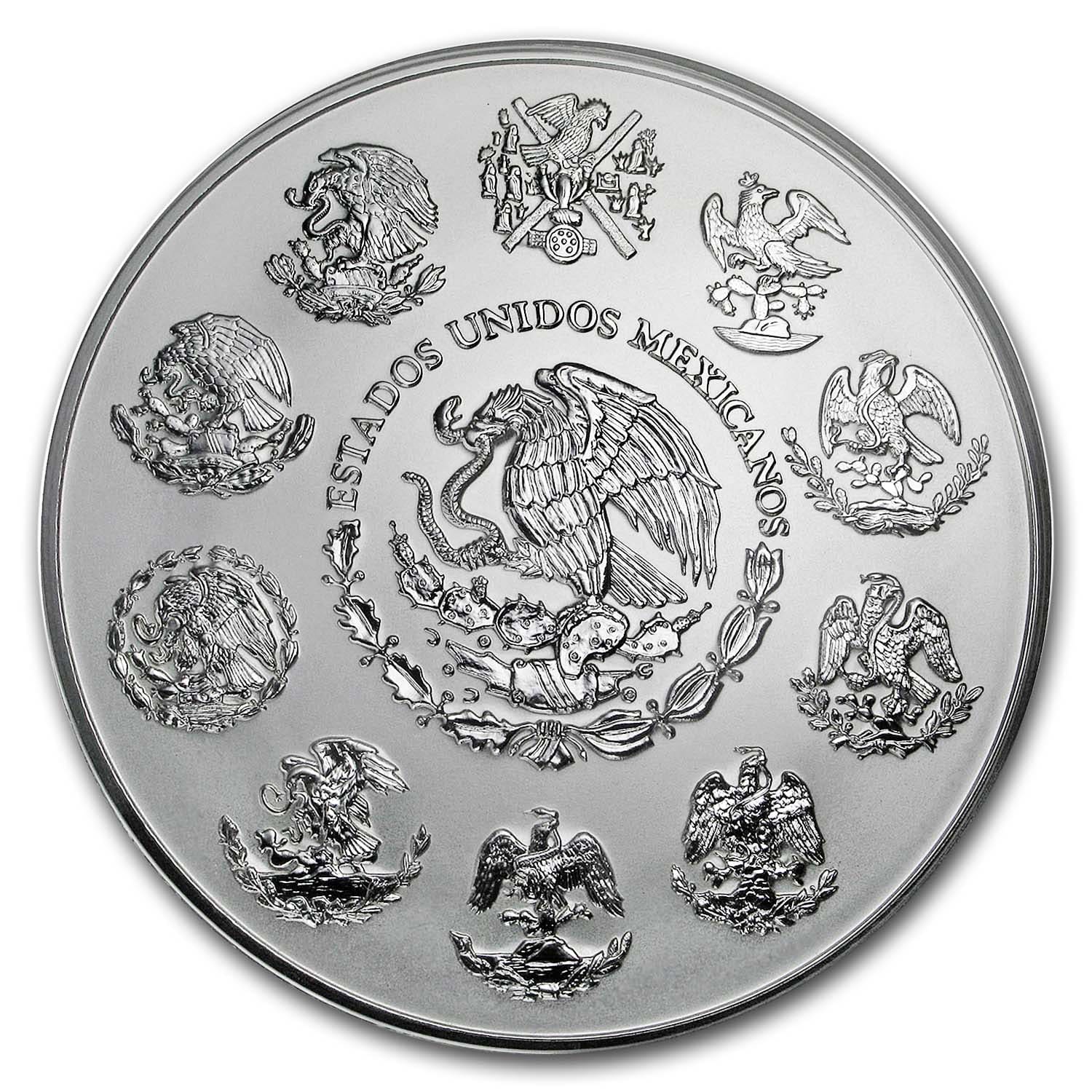 2019 Mexico 1 kilo Silver Libertad Prooflike (w/Box & COA)