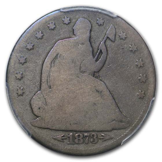 1873-CC Liberty Seated Half Dollar G-04 PCGS (Arrows)