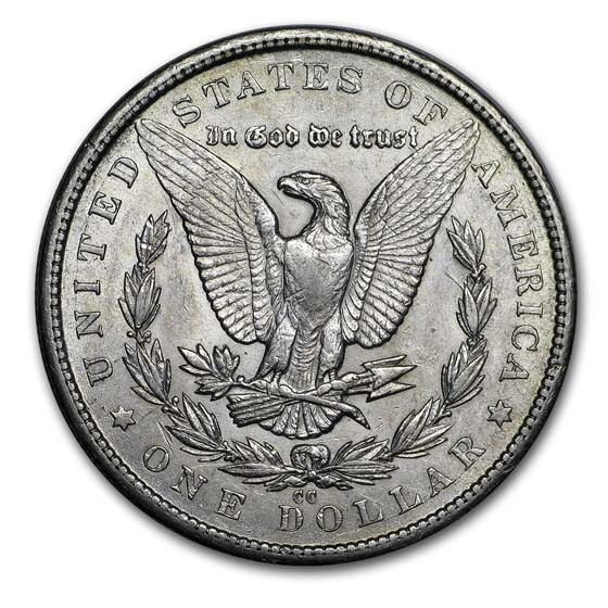 1879-CC Morgan Dollar AU