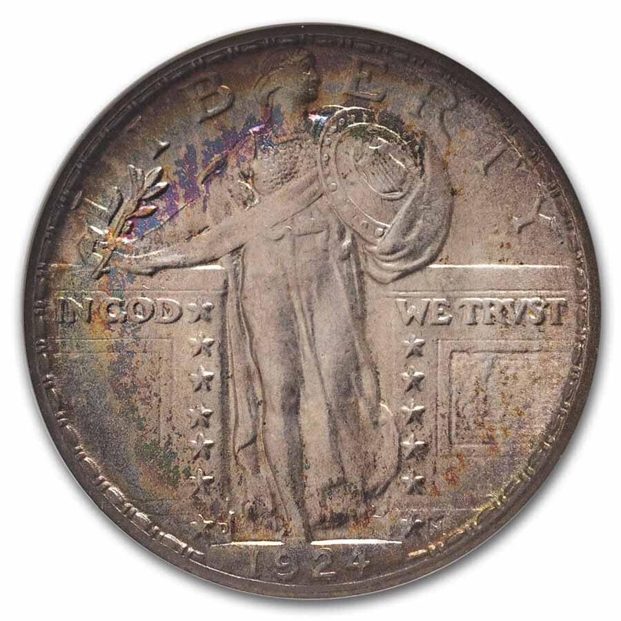 1924-D Standing Liberty Quarter MS-67 NGC