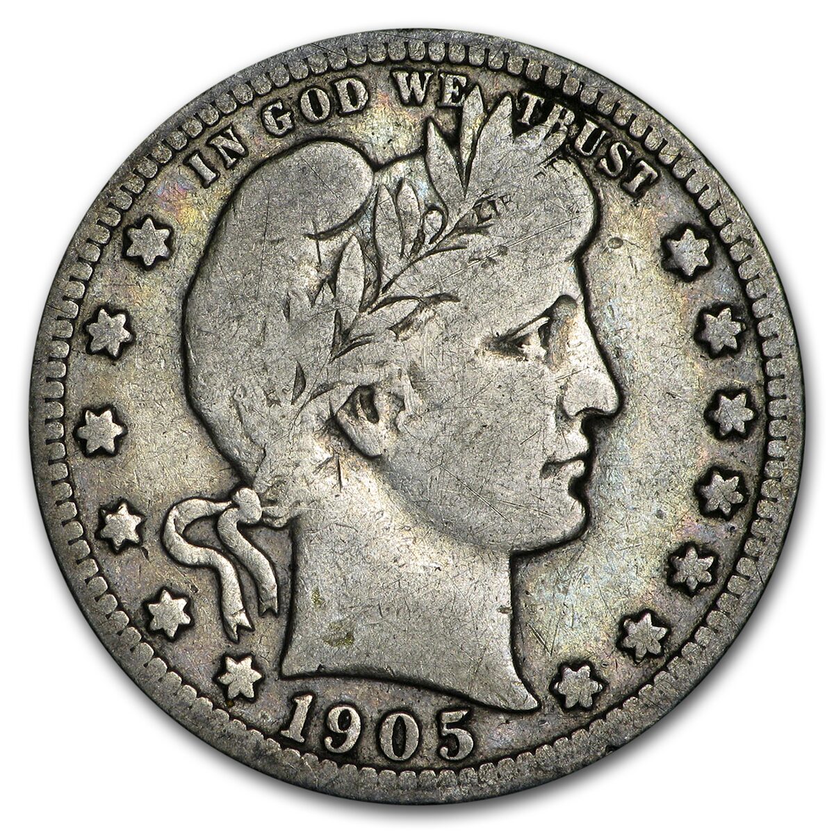 1905-S Barber Quarter Fine