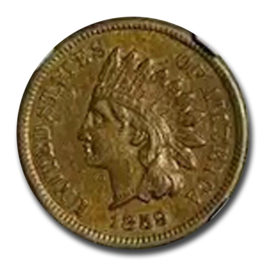 1859 Indian Head Cent AU-58 NGC