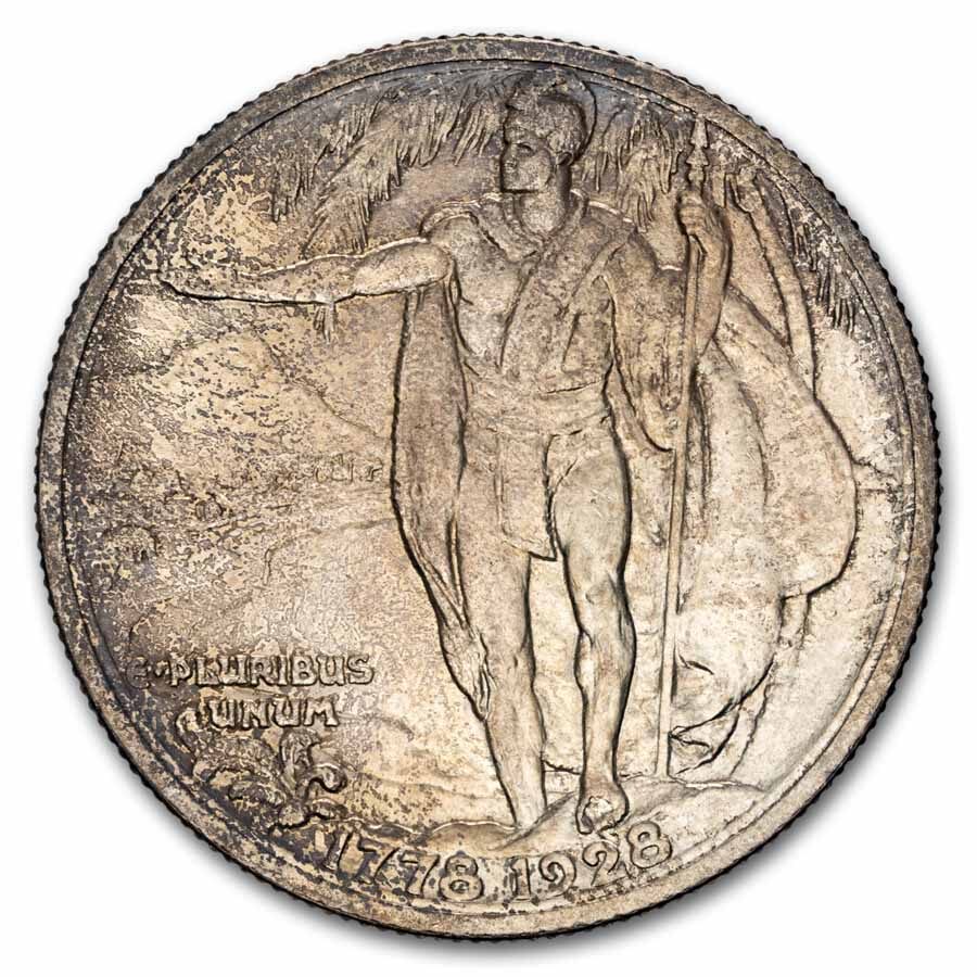 1928 Hawaiian Sesquicentennial Half Dollar BU