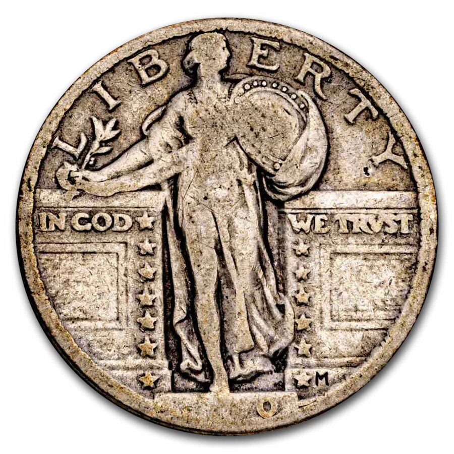 1920 Standing Liberty Quarter VG (Weak Date)