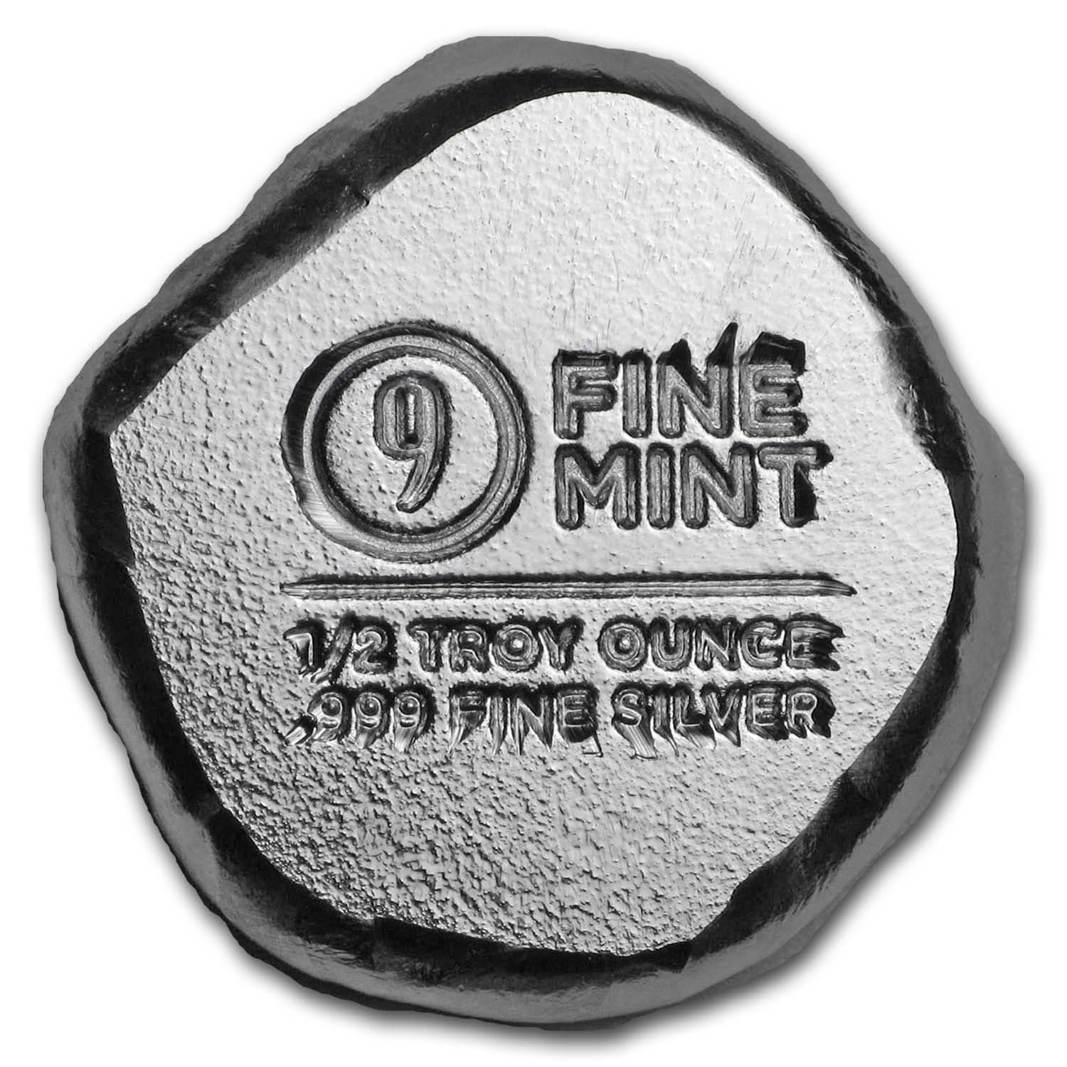 1/2 oz Hand Poured Lucky Pieces - 9Fine Mint (All Seeing Eye)