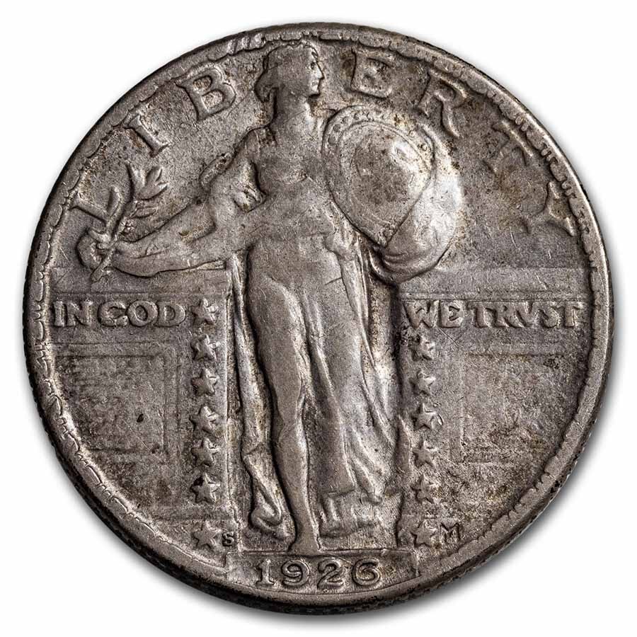 1926-S Standing Liberty Quarter VF