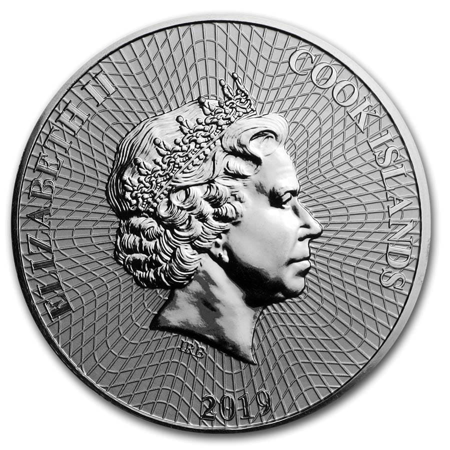 2019 Cook Islands 1 oz Silver Bounty Coin