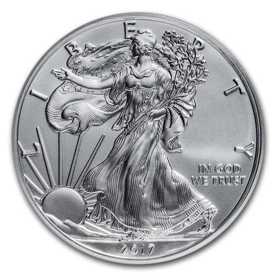 2017 American Silver Eagle MS-70 PCGS