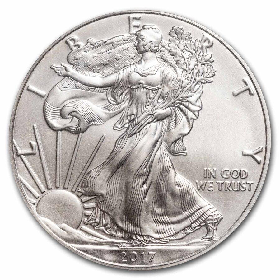 2017-W Burnished American Silver Eagle SP-70 PCGS