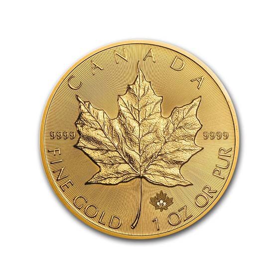 2019 Canada 1 oz Gold Incused Maple Leaf (MintDirect® Premier)