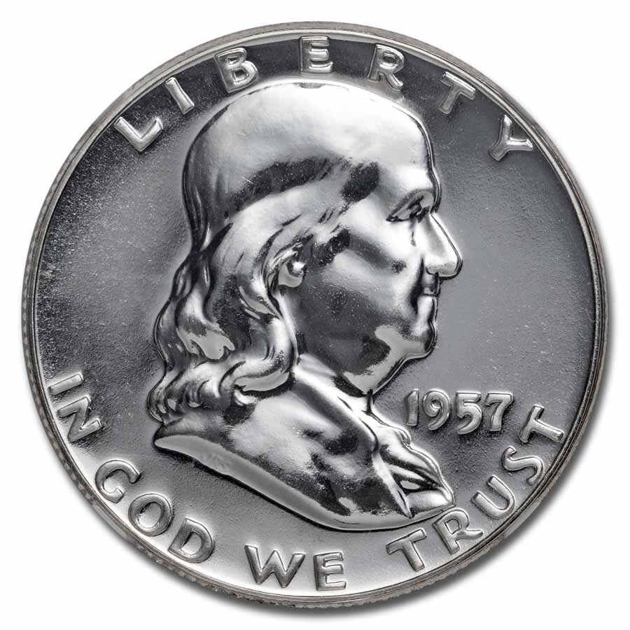 1957 Franklin Half Dollar PF-69 NGC