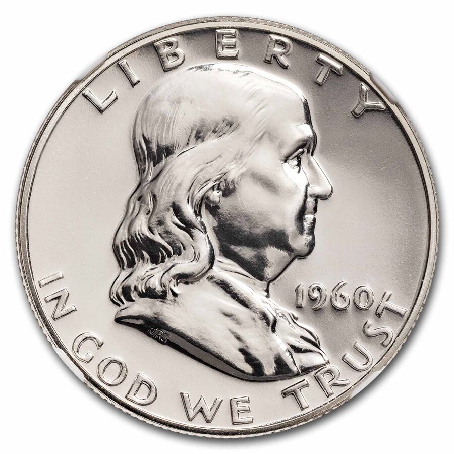 1960 Franklin Half Dollar PF-68 NGC