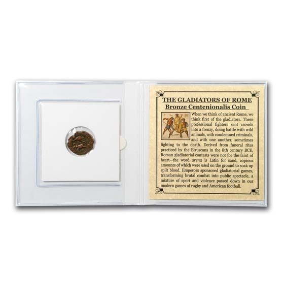 Roman Empire Ae Centenionalis (350-361 AD) The Gladiators of Rome