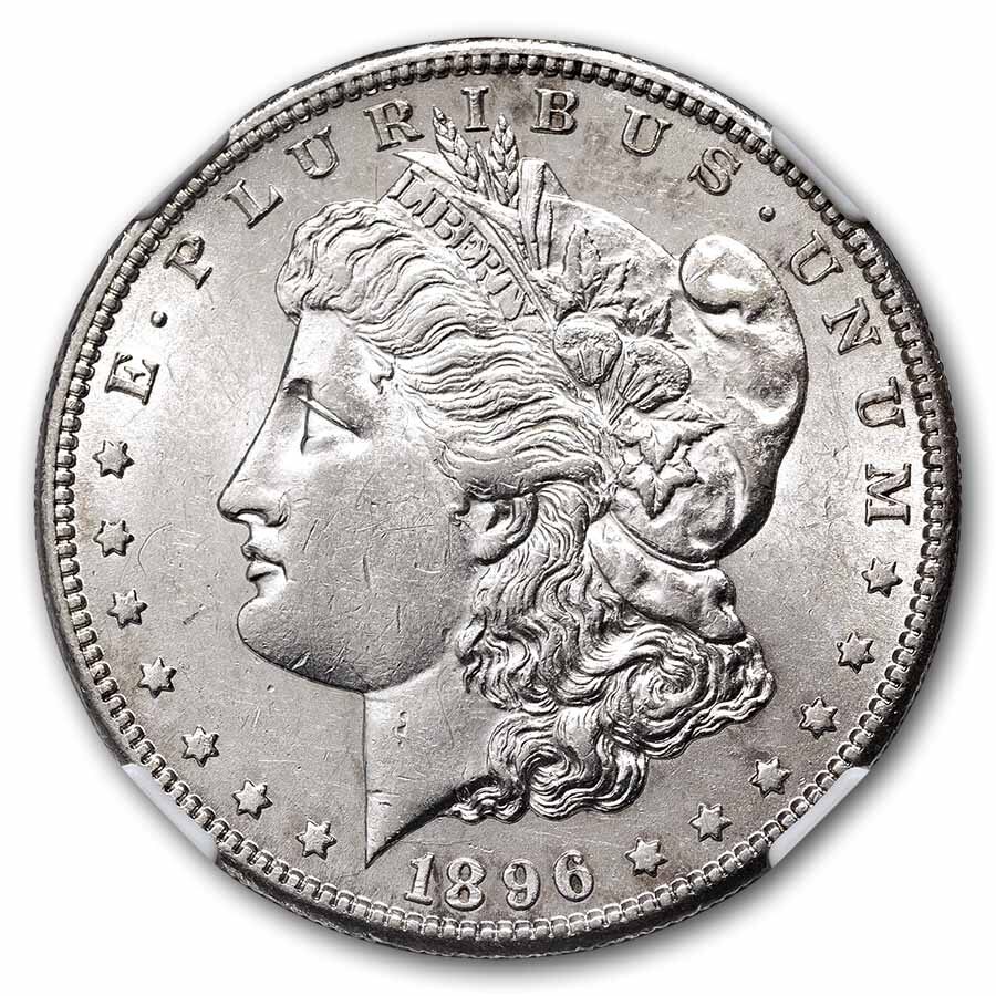 1896-S Morgan Dollar AU-58 NGC