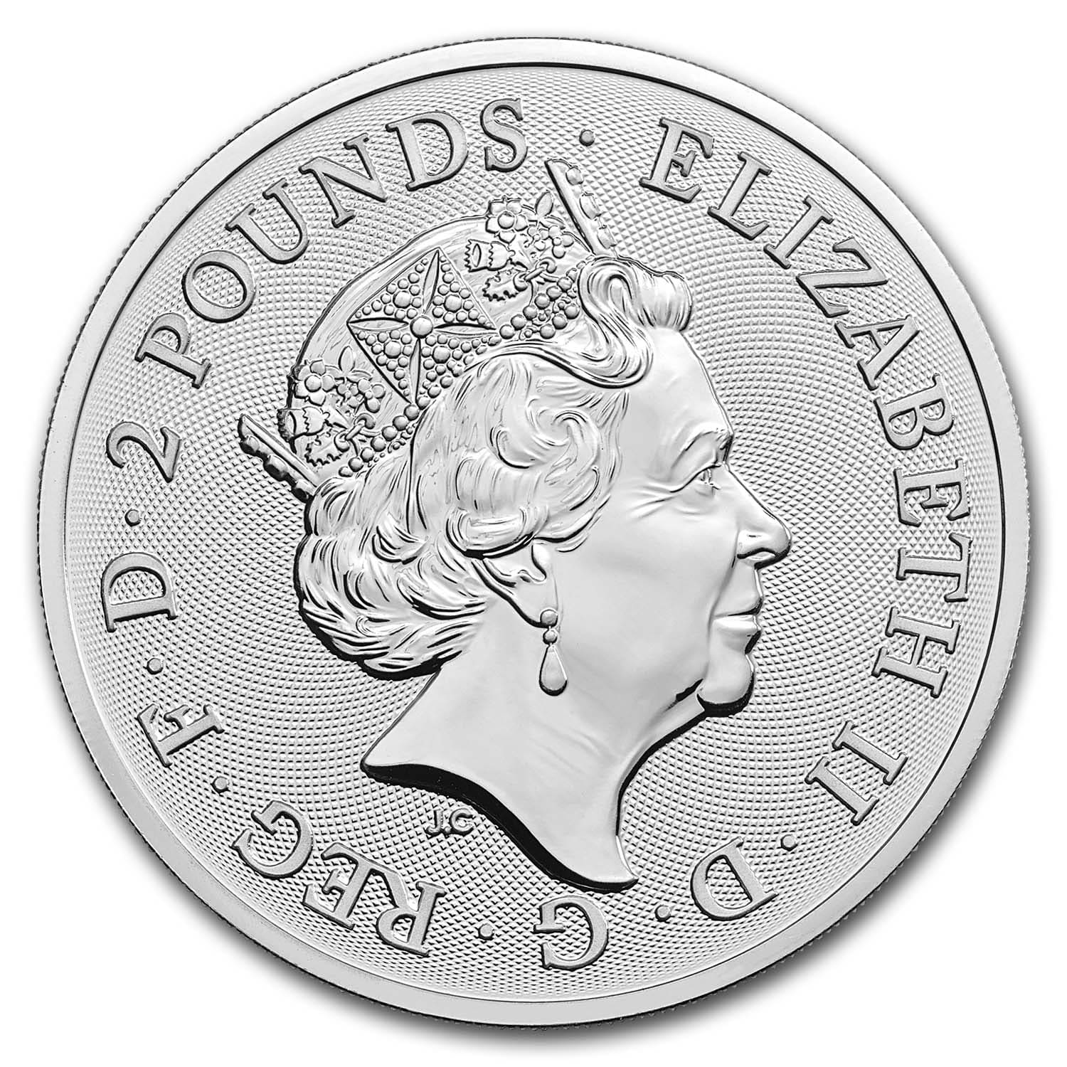 2019 Great Britain 1 oz Silver The Royal Arms BU