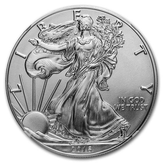 2016 American Silver Eagle MS-70 NGC (First Day of Issue)