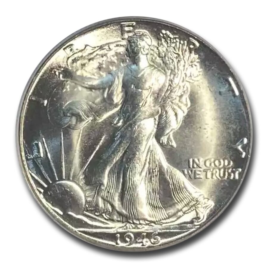 1946-D Walking Liberty Half Dollar MS-65 PCGS (OGH)
