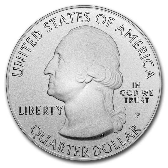 2019-P 5 oz Silver ATB American Memorial Park, MP (w/Box & COA)