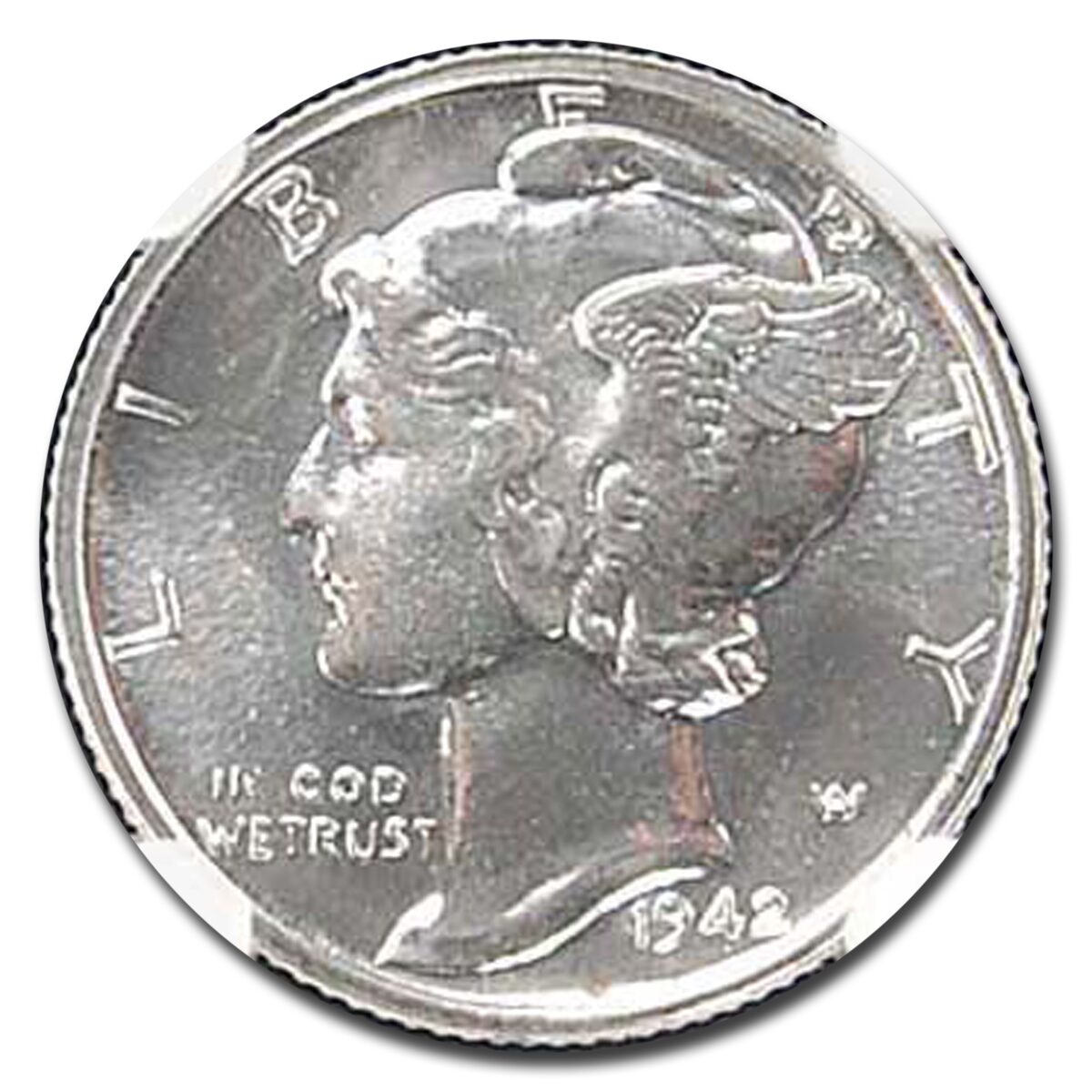 1942 Mercury Dime PF-66 NGC