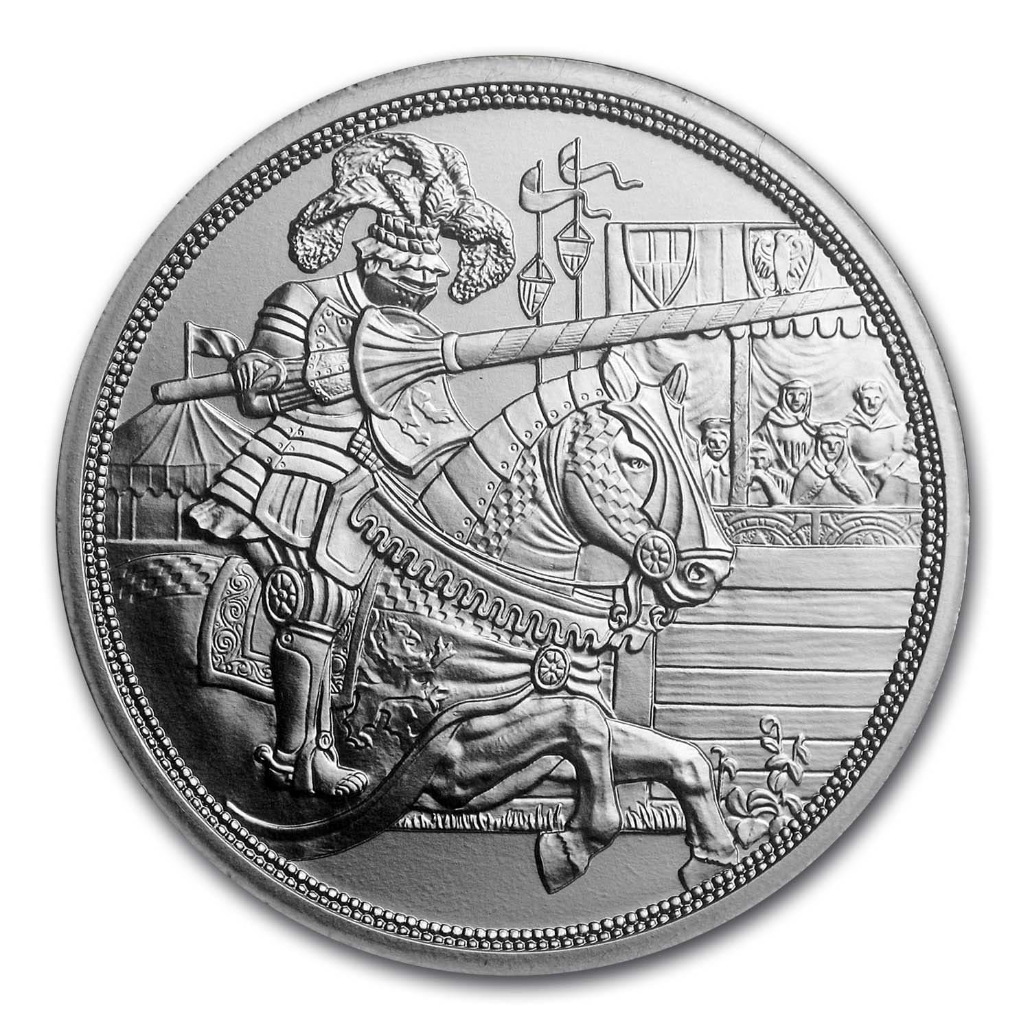 2019 Austria Silver €10 Knights' Tales (Chivalry)