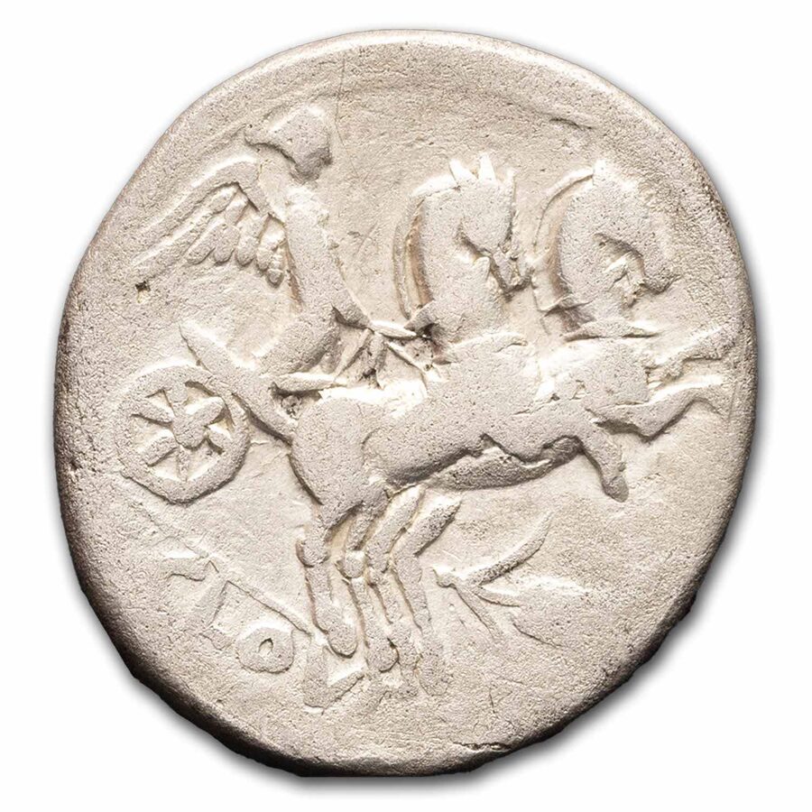Roman Republic Silver Denarius (211-90 BC) Avg Circ