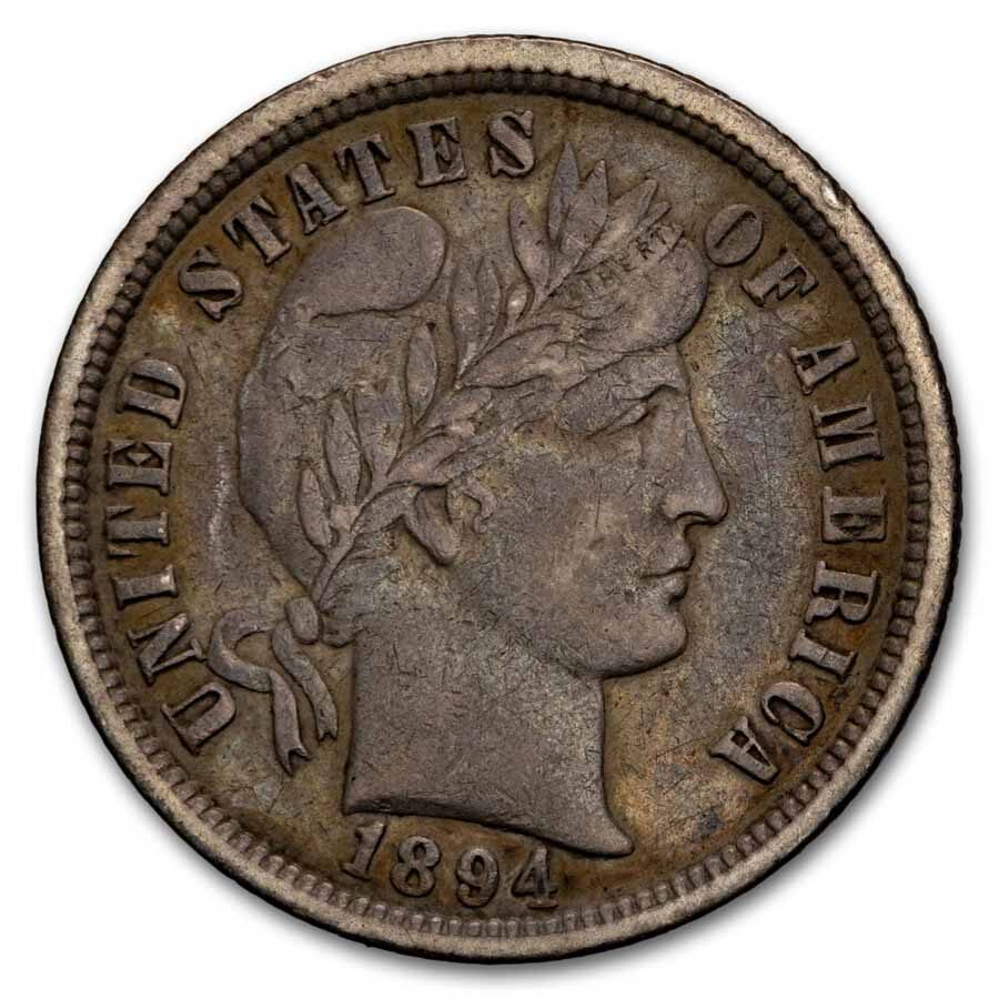 1894-O Barber Dime XF (Details)