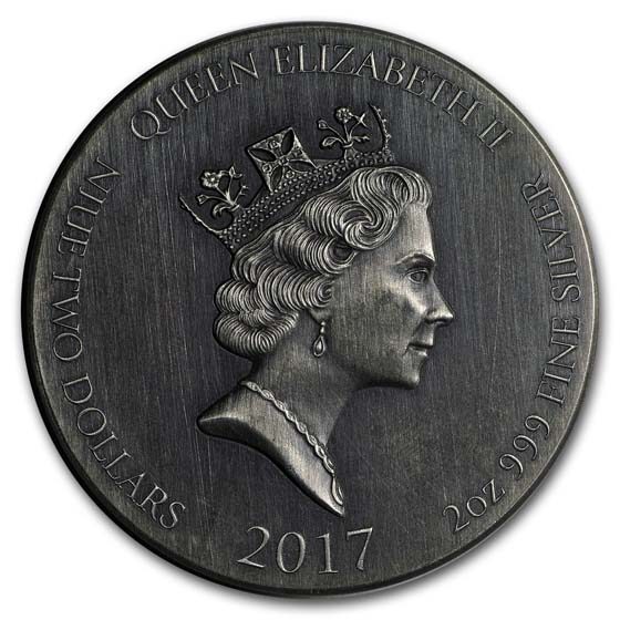 2017 2 oz Silver Coin - Biblical Series The Wise Men (Coin Only)
