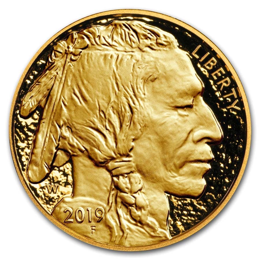 2019-W 1 oz Proof Gold Buffalo (w/Box & COA)