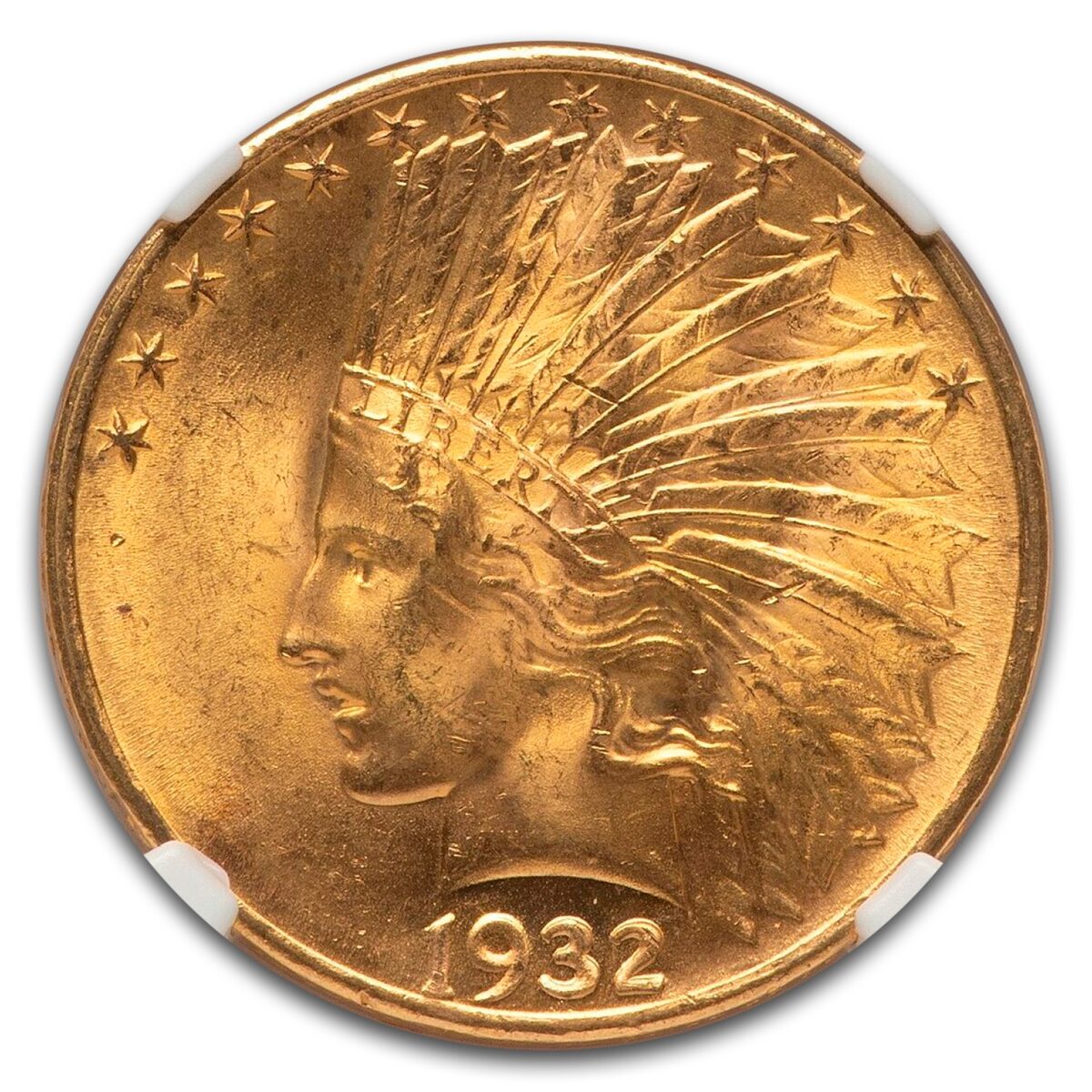 1932 $10 Indian Gold Eagle MS-65 NGC